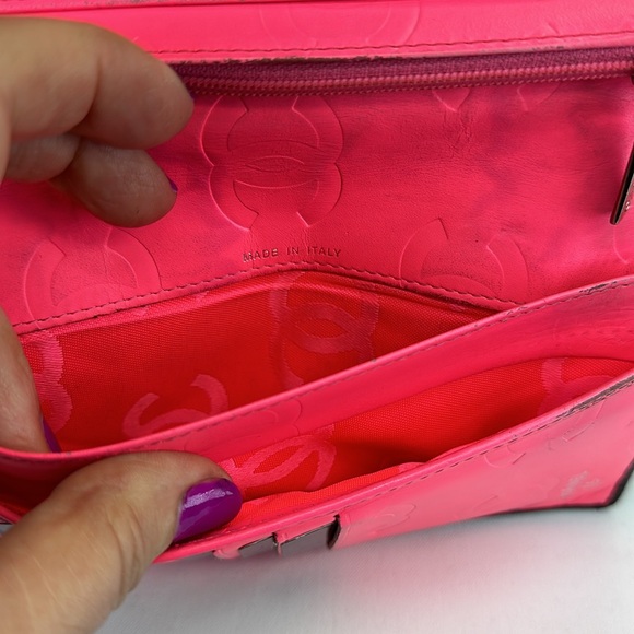 CHANEL CC Cambon Lambskin Pink Interior 13 Series 2009-2010, Fits phone - Picture 14 of 16